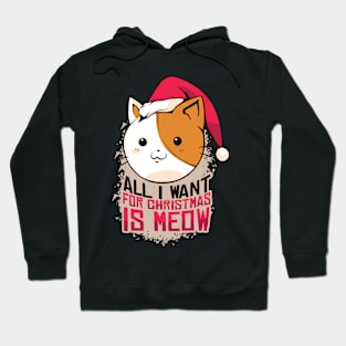 Christmas Meow Cat Hoodie